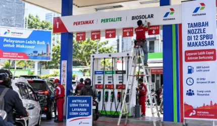 Penambahan nozzle BBM subsidi 12 SPBU Makassar