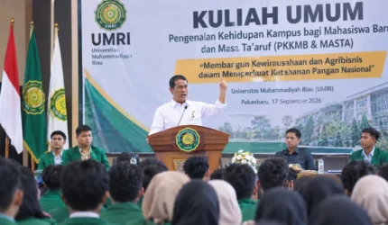 Mentan Amran ingatkan mahasiswa UMRI jauhi korupsi