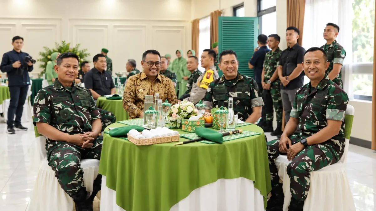 Wako Alfin dan Pangdam XX/TIB Perkuat Koordinasi TNI-Pemda
(Foto: rri/AI)