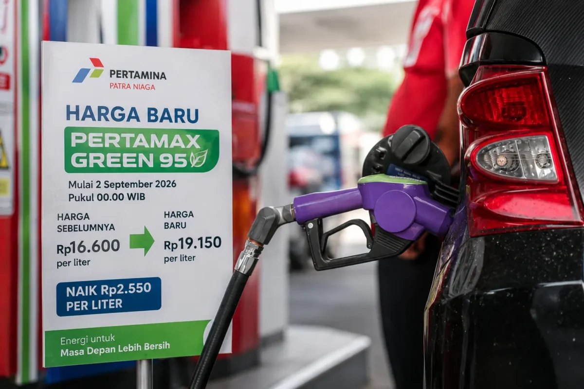 Mulai Hari Ini! Harga Pertamax Green 95 Tembus Rp19.150 per Liter
(Foto: Humas Pertamina/rmol/AI)