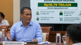 Bapanas Dapat Suntikan Rp16,79 Triliun untuk Jaga Harga Pangan 2027
(Foto: MI/Naufal Zuhdi /mediaindonesia
/AI)