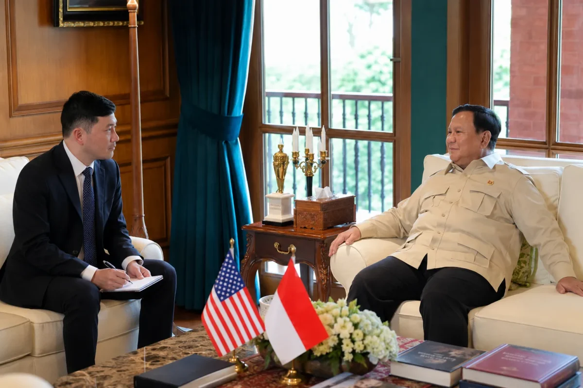 Prabowo Bertemu Dubes AS di Hambalang, Stabilitas ASEAN Jadi Sorotan
(Foto: setneg/AI)