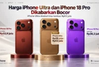 iPhone Ultra Tembus Rp53 Juta? Bocoran Harga iPhone 18 Pro Ikut Bikin Kaget 
(Foto: Whylab
/kompas/AI)