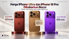 iPhone Ultra Tembus Rp53 Juta? Bocoran Harga iPhone 18 Pro Ikut Bikin Kaget 
(Foto: Whylab
/kompas/AI)