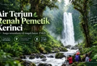 Pesona Renah Pemetik, Air Terjun Eksotis yang Tersembunyi di TNKS
(Foto: ist/tribunnews
/AI)