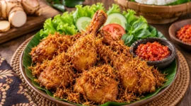 Cara Membuat Ayam Goreng Lengkuas, Ungkep Bumbu Kuning Jadi Makin Gurih
(Foto: dapurkobe
/disway/AI)