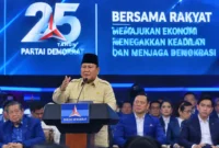 Prabowo dan AHY Satu Panggung, Ini Pesan Politik di HUT Demokrat
(Foto: Setpres/disway
/AI)