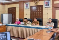 Wawako Azhar Buka Persoalan Aset Daerah di Hadapan Komisi II DPR 
(Foto: Desi Hermila
/rri/AI)
